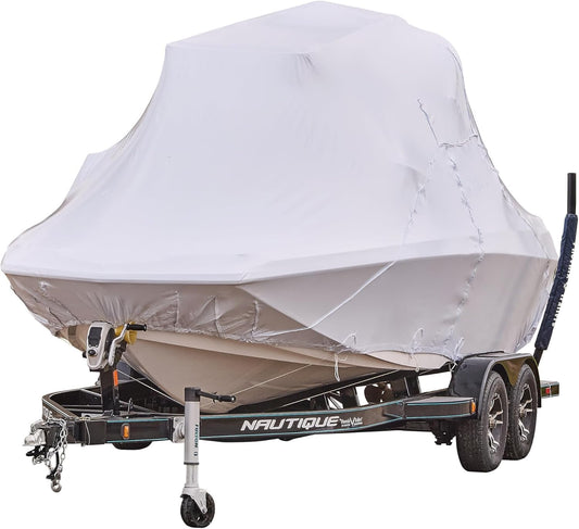 Shrink wrap over tower V-Bow 21'-23'