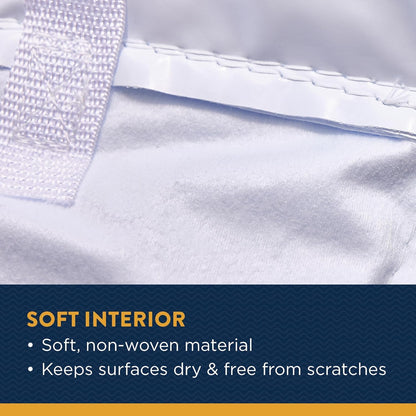 Shrink wrap over tower Pickle fork or wide bow 21'-23'