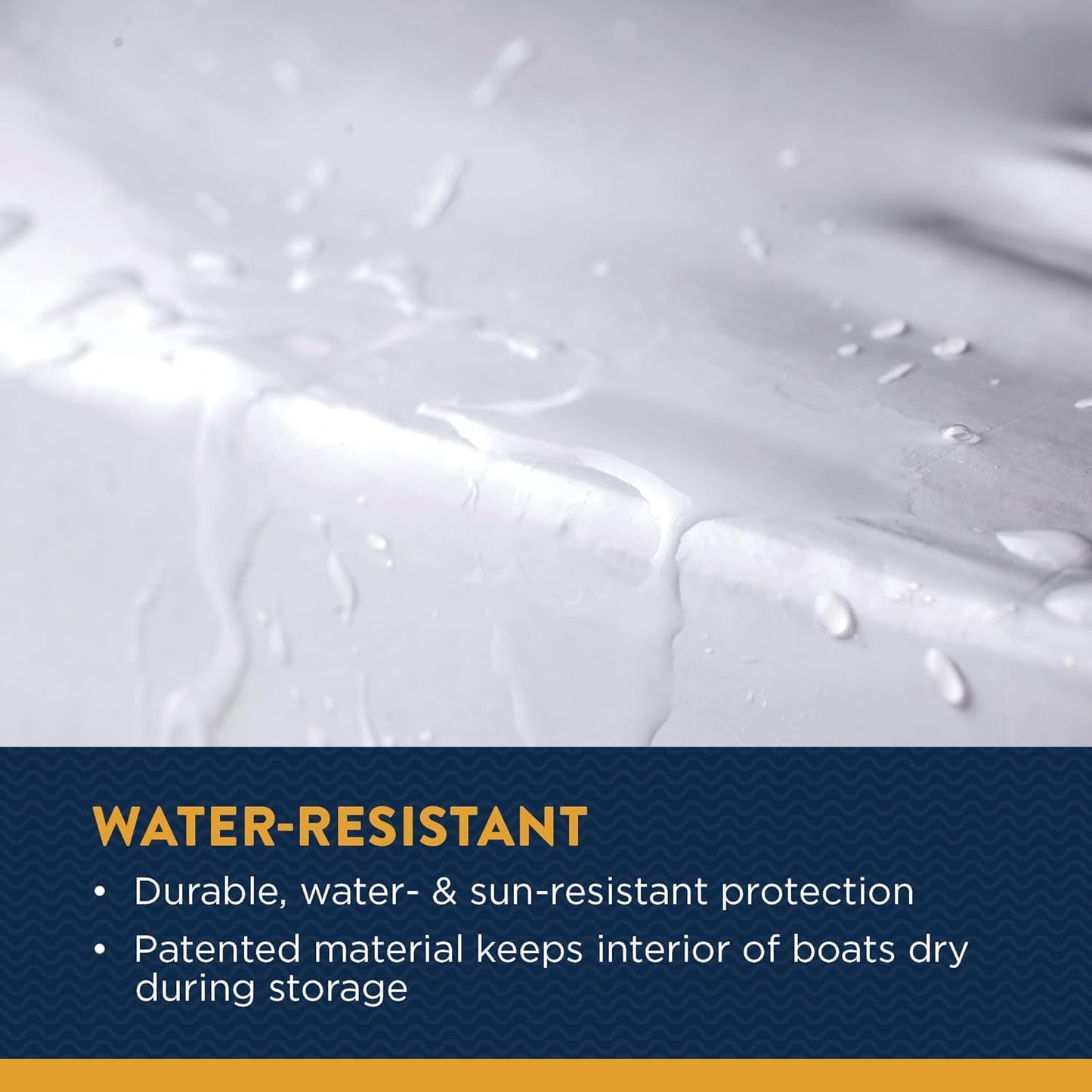 Shrink wrap over tower Pickle fork or wide bow 21'-23'