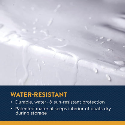 Shrink wrap over tower Pickle fork or wide bow 21'-23'