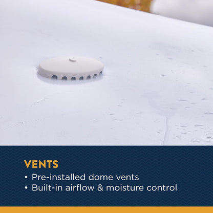 Shrink wrap over tower Pickle fork or wide bow 21'-23'