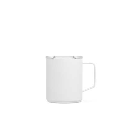 12oz Camp Mug - White