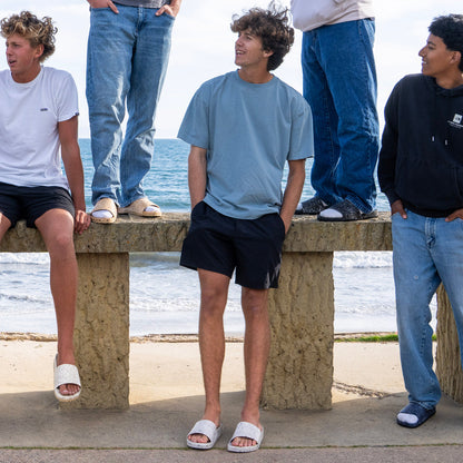 East Beach Slide - Cloudy Day