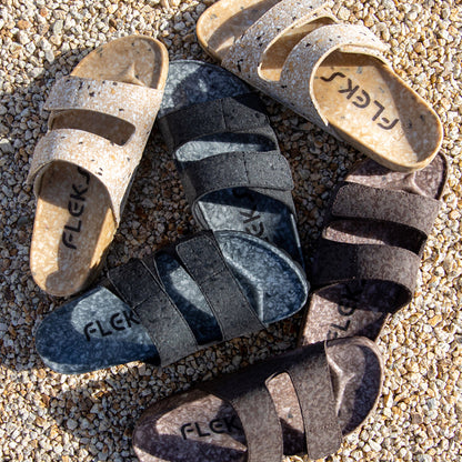 Riviera Sandal Fleks On Fleks - Stormy Sea