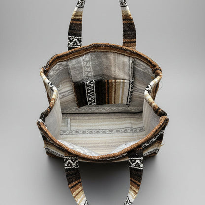 Sand & Stone Shoulder Tote Bag