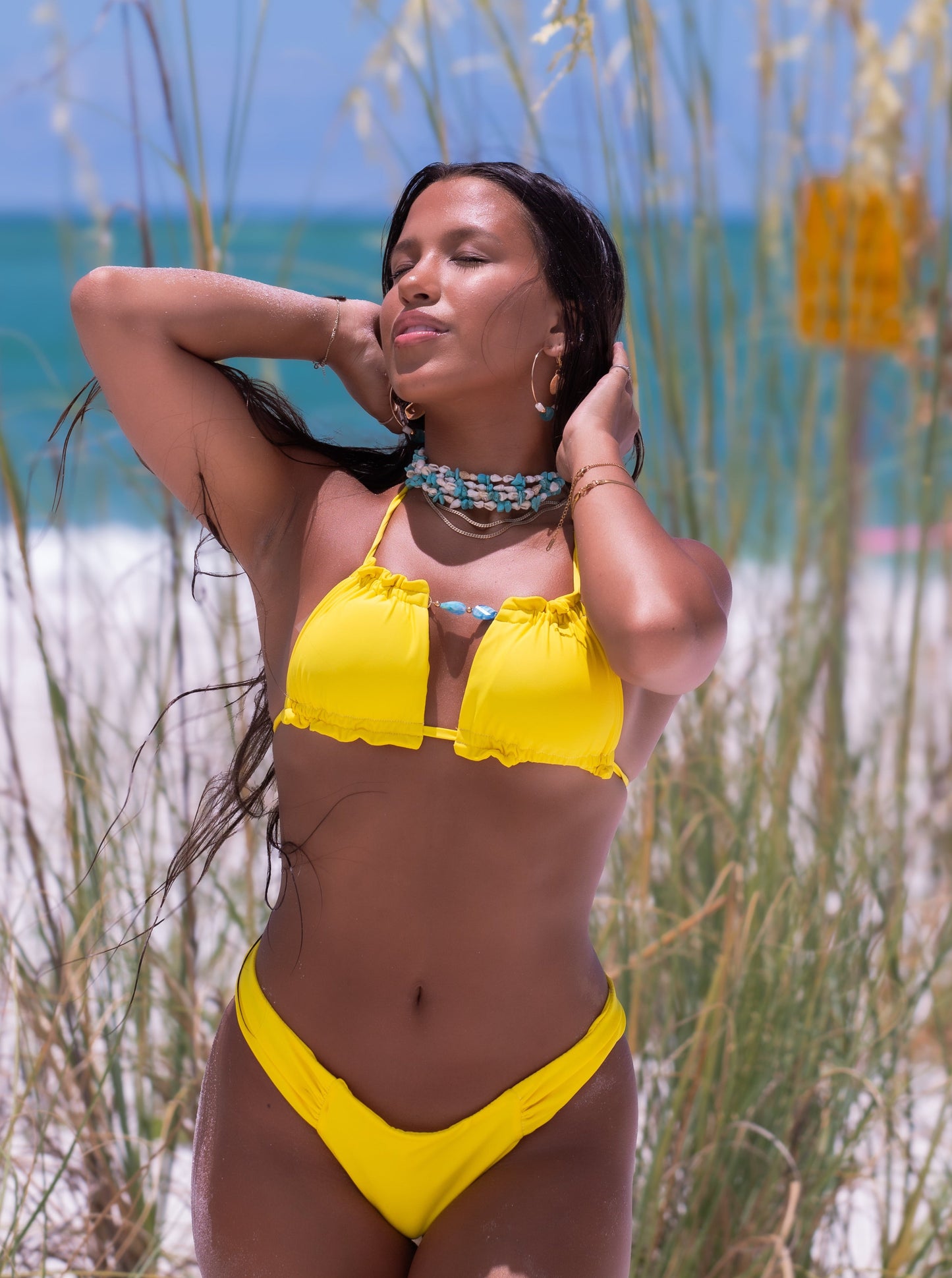 Antigua Bikini Bottom - Miami Heat