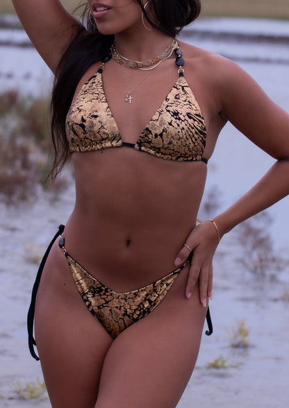 Bermuda Triangle Bikini Top - El Dorado