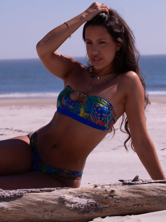 Kelly Bikini Top - Roatán Reef