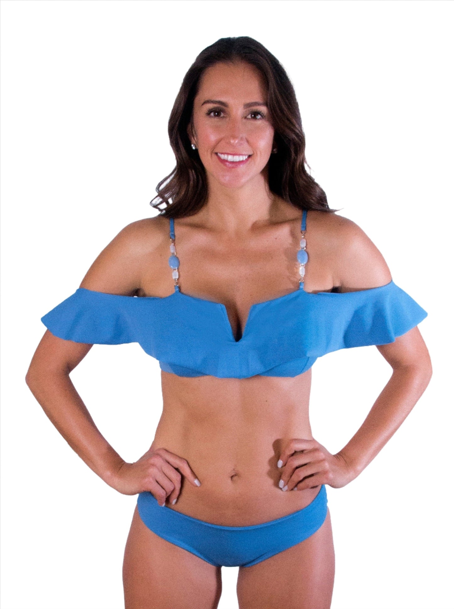 Signature Castaway Bikini Top - Parisian Blue