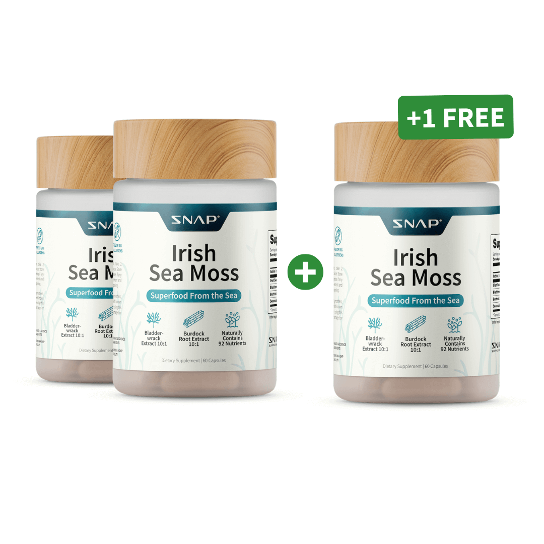 Irish Sea Moss w/ Iodine Energy Support - Buy 2, Get 1 FREE!