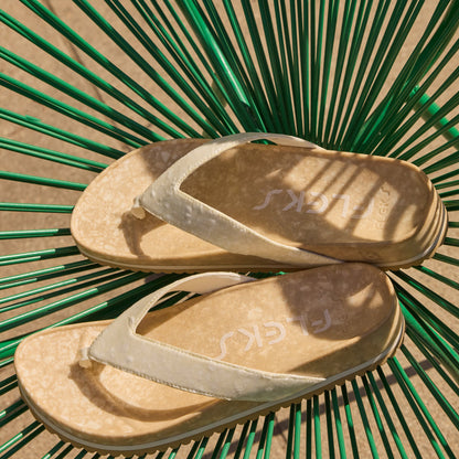 West Beach Flip Flop - Oatmeal