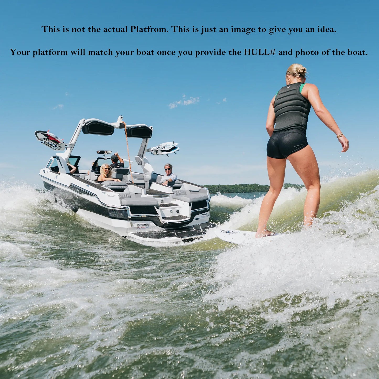 MasterCraft Swim Platform With Step fiberglass