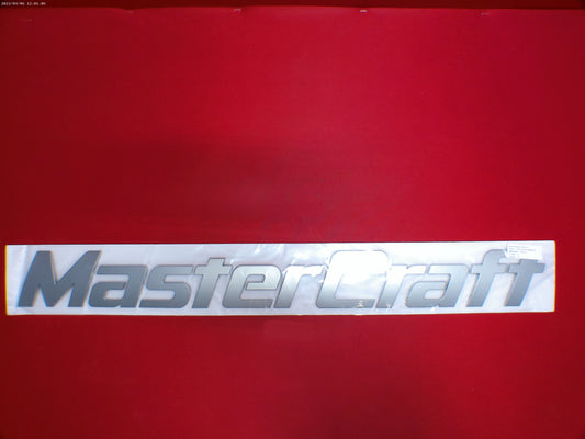 MasterCraft DECAL-MC 4" SATIN CHROME