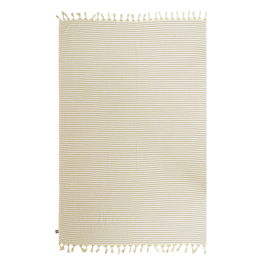 Mediterranean - Oversized Turkish Beach Towel Blanket