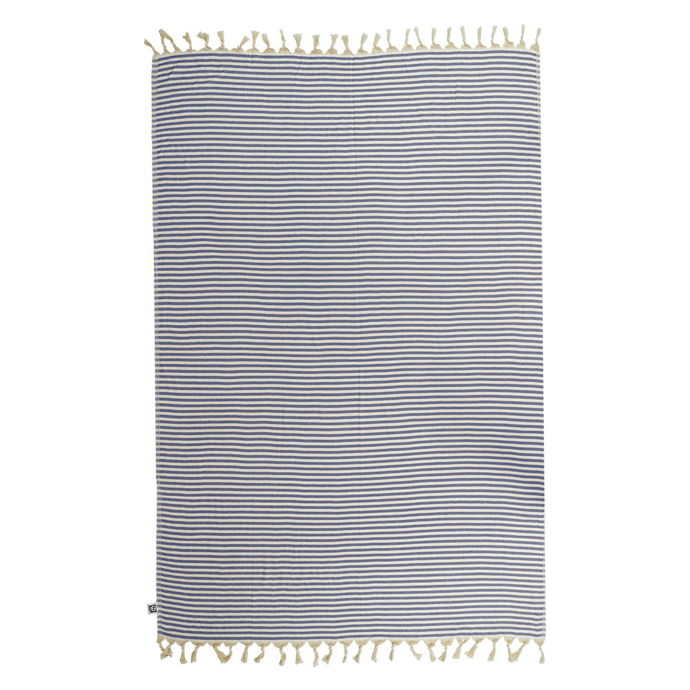 Mediterranean - Oversized Turkish Beach Towel Blanket