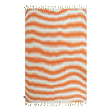 Mediterranean - Oversized Turkish Beach Towel Blanket