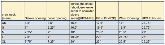 Men's Organic Crew Neck Tee Shirt - Neutral 6 Pack