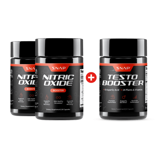 Nitric Oxide + Testo Booster (2+1 BOGO)