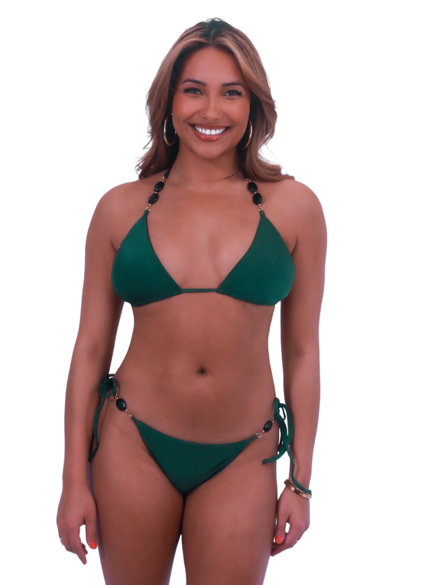 Bermuda Triangle Bikini Top - Euphoric Emerald