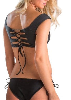 Jassmine Bikini Top - Black