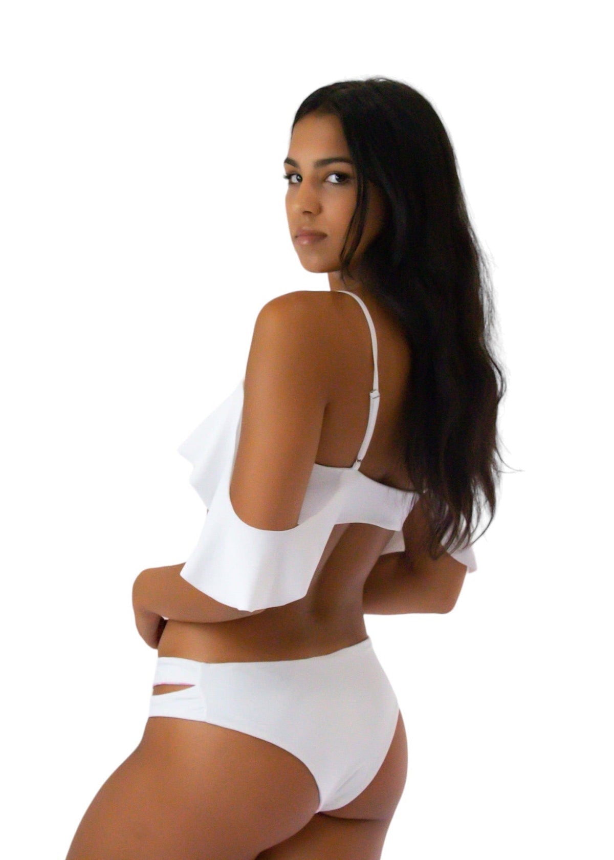 Classic Castaway Bikini Top - Arctic White