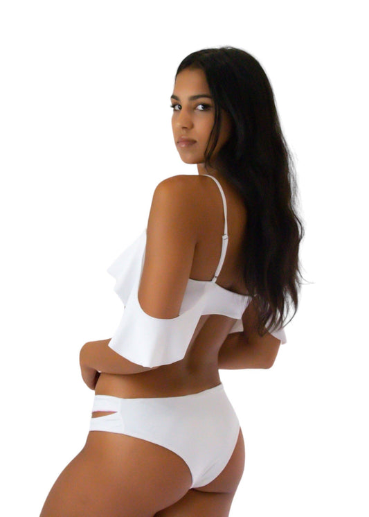 Classic Castaway Bikini Top - Arctic White