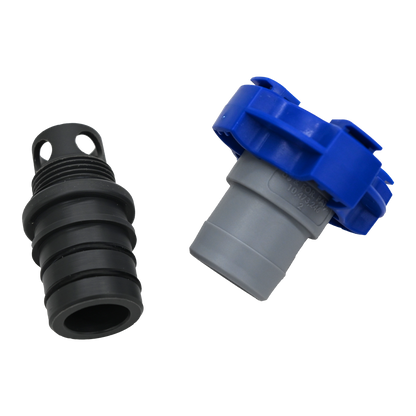 1 1/8"- Quad Qwik-Lok Lock Flow-Rite QC Straight Fitting (S1009)