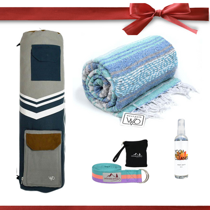 Yoga Gift Set - Bag, Blanket, Strap, & Cleaner