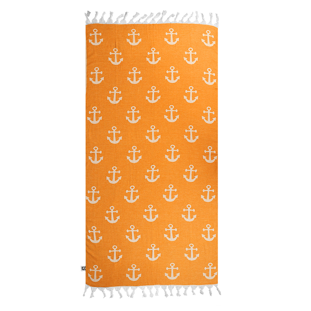 Anchor - Turkish Beach Towel