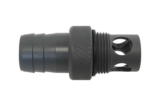 1" Barbed/Suction Stop Sac Valve Threads Fitting (W733-SS)