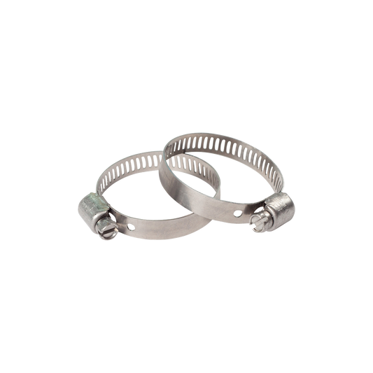 1-1/2” worm drive Hose Clamps for 3/4" - 1 3/4" hose (10198)