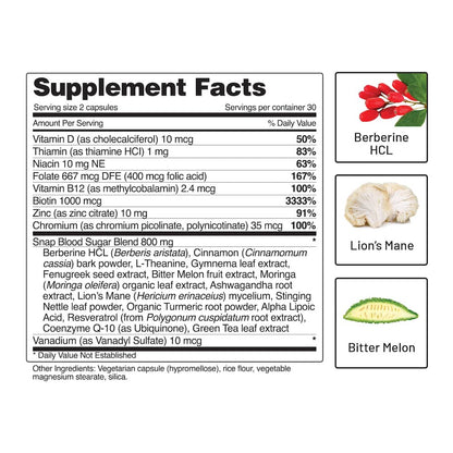 Blood Sugar - Buy 3, Get 2 FREE!