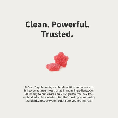 Elderberry Gummies Immune Booster