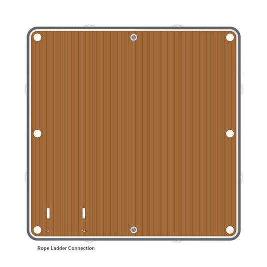 NIXY 10' x 10' Floating Deck