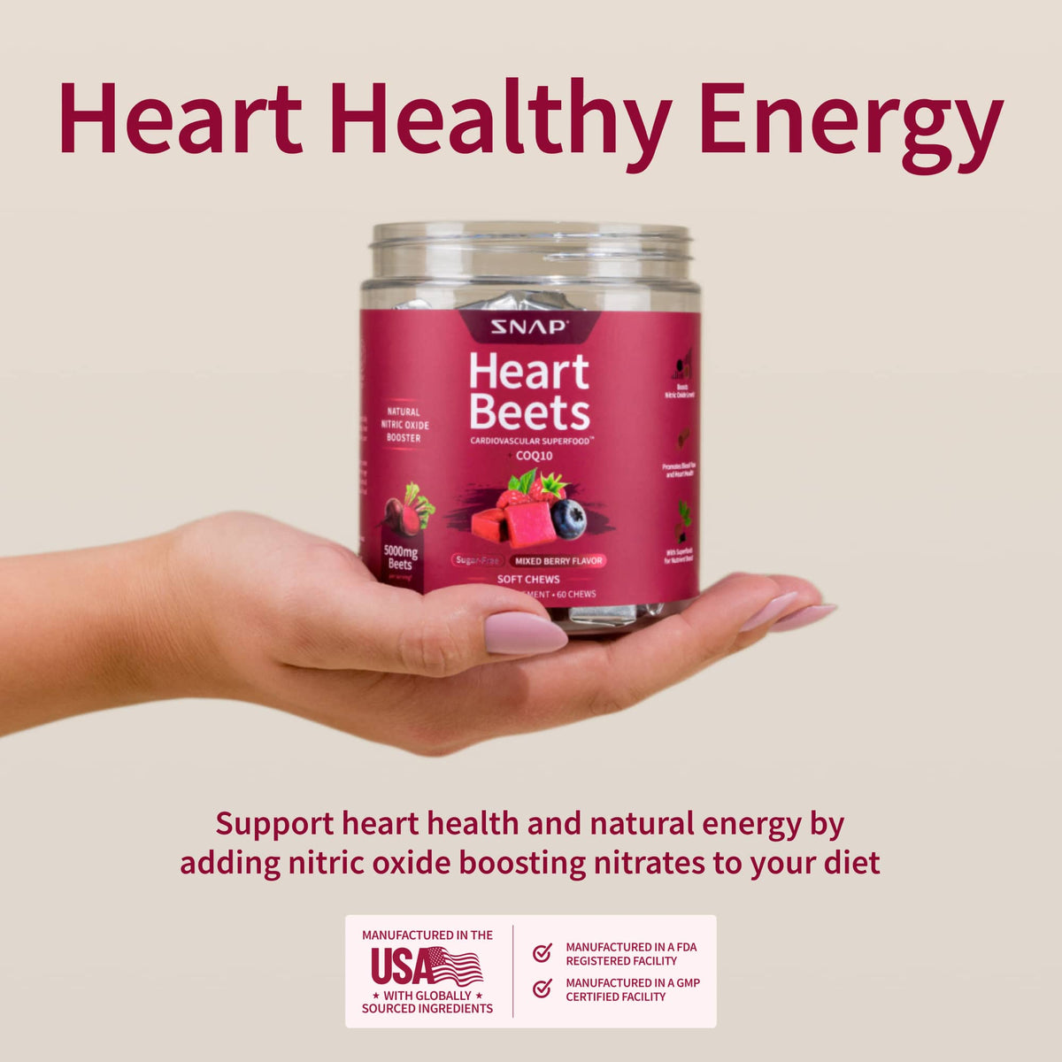 Heart Beets Chews