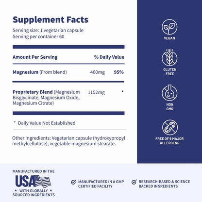Magnesium Complex - 6 Bottles