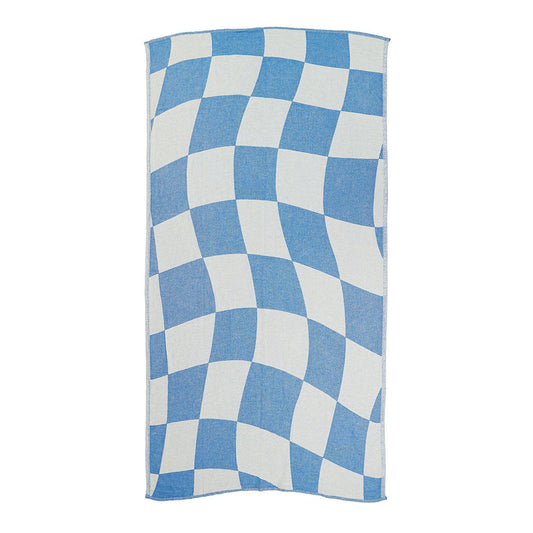 Squares - Recycled Turkish Beach Towel