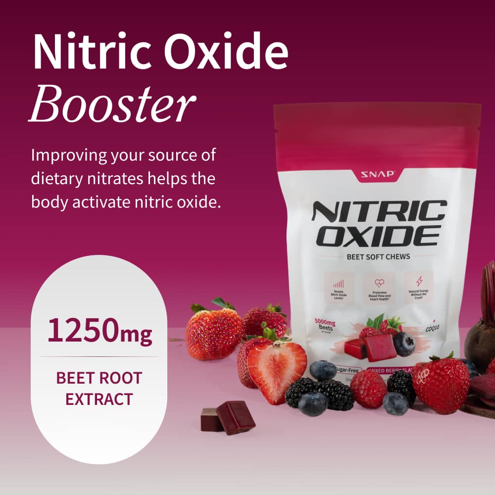 Nitric Oxide Beet Soft Chews - Buy 3, Get 2 Free!