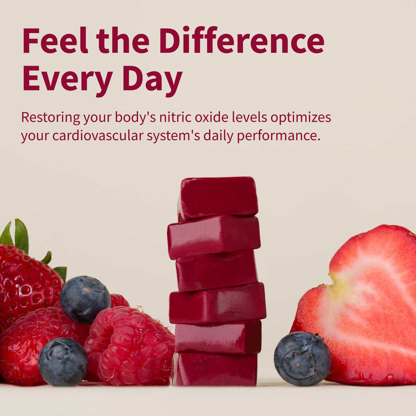 Nitric Oxide Beet Soft Chews - Buy 2, Get 1 Free!