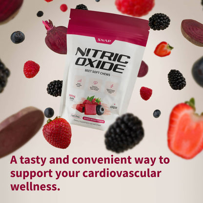 Nitric Oxide Beet Soft Chews - Buy 3, Get 2 Free!