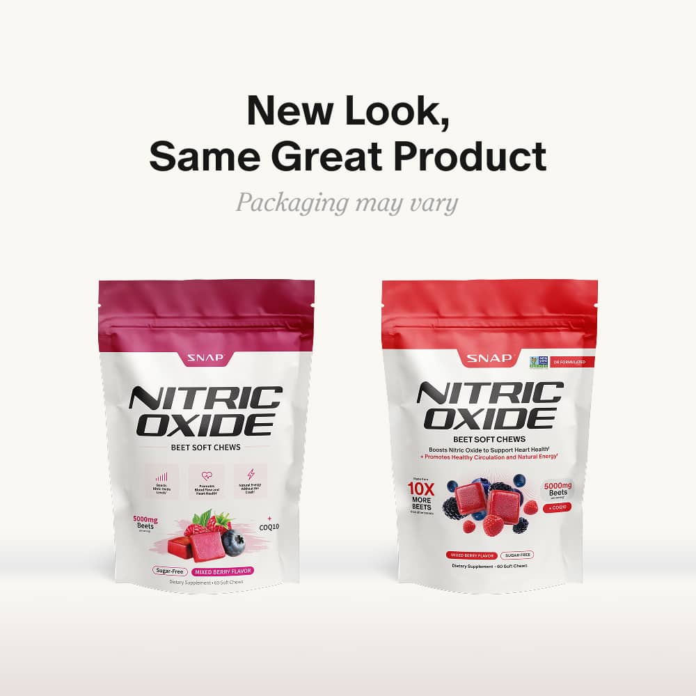 Nitric Oxide Beet Chews - Buy 2, Get 1 Free!