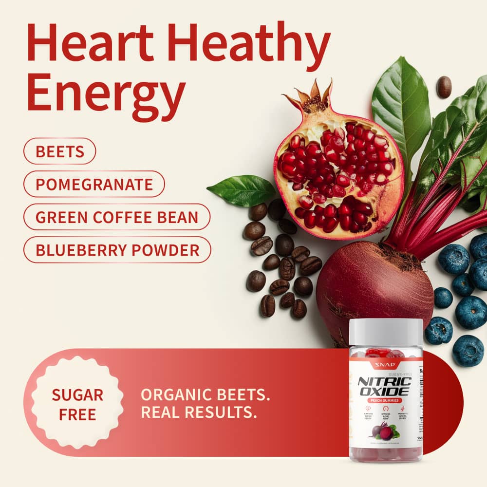 Nitric Oxide Gummies - Peach Flavor