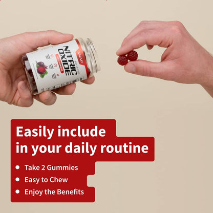 Nitric Oxide Gummies - Peach Flavor