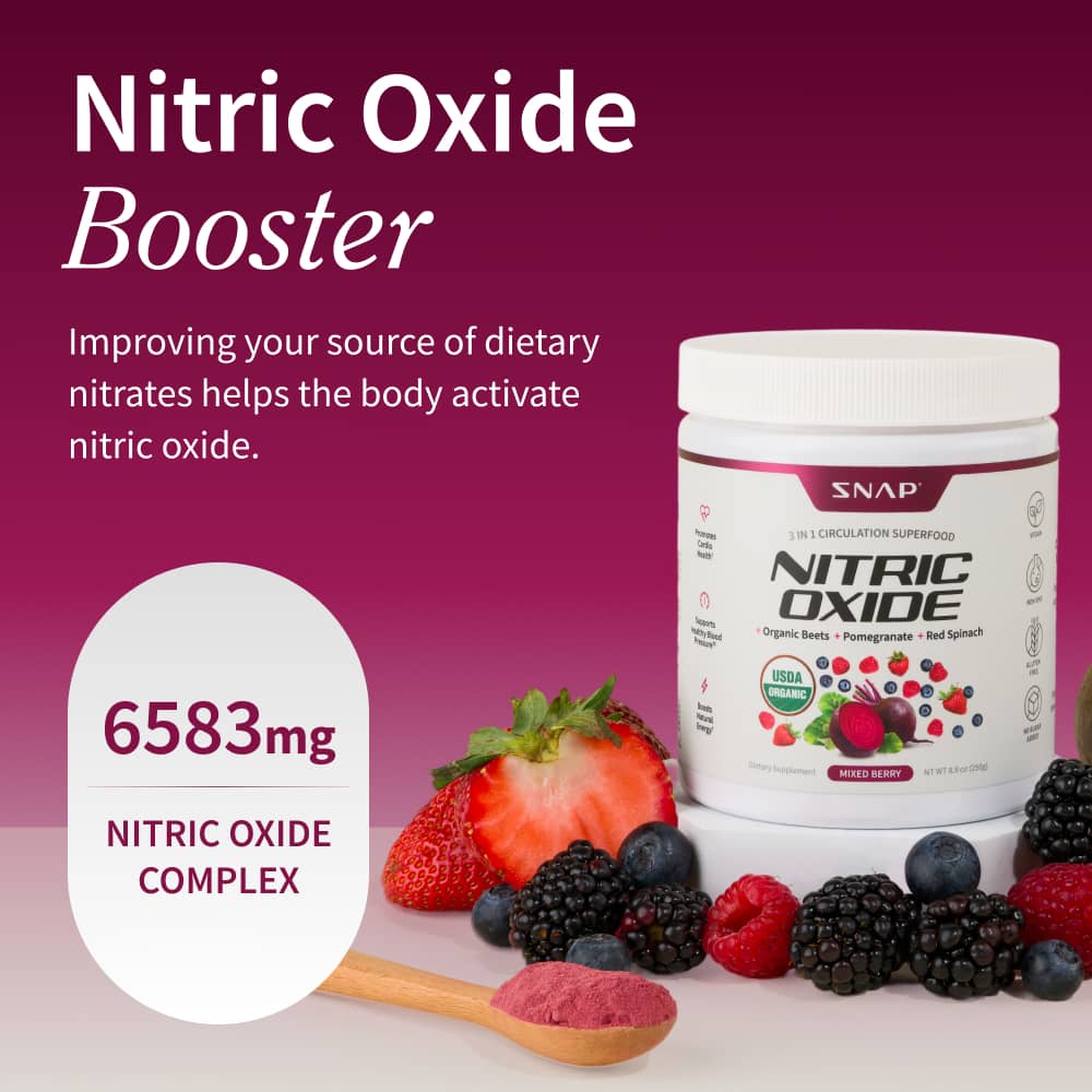 Nitric Oxide Organic Beets - Mixed Berry Flavor