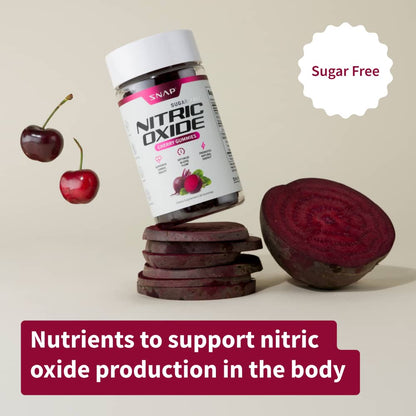 Nitric Oxide Gummies - Cherry Flavor - Buy 3 Get 2 FREE!