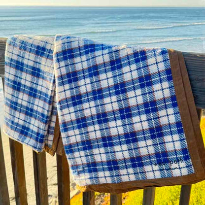 Canvas Camping Blanket - Waxed Canvas Outdoor Blanket / Bushcraft Blanket