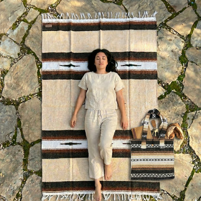 Sand & Stone Shoulder Tote Bag