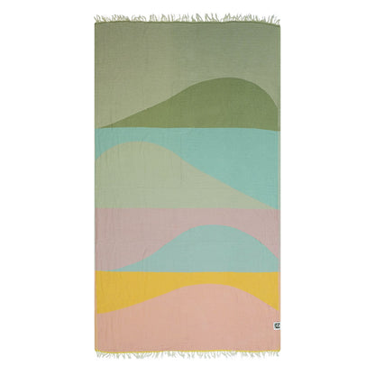 Waves - Turkish Beach Towel