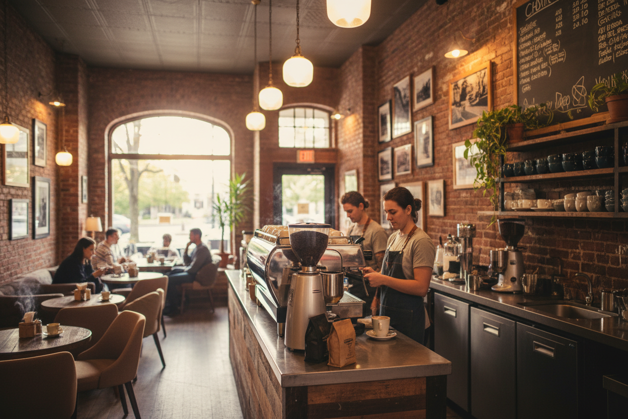 The Coffee Shop Banner
