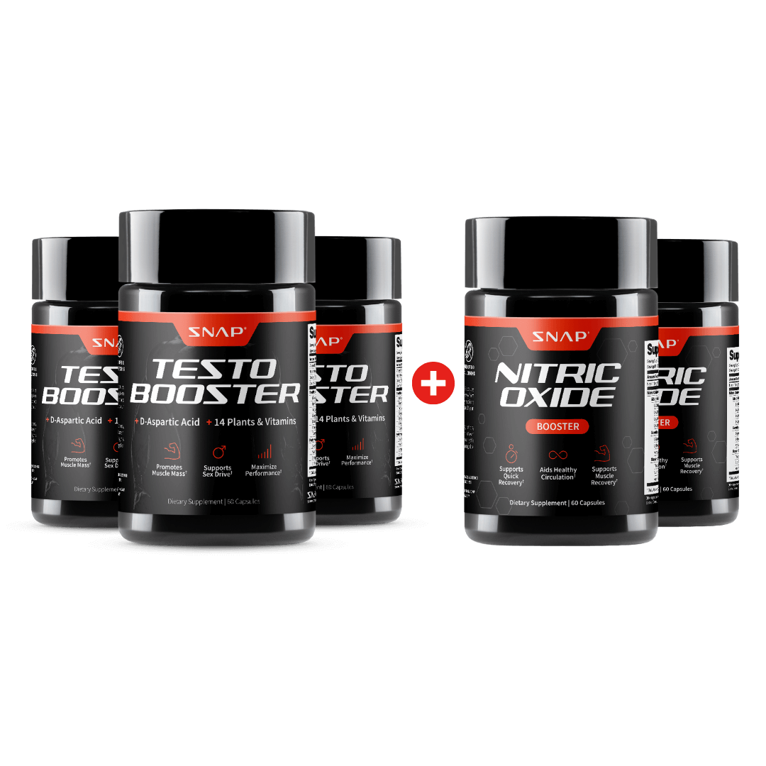 Ultimate Testo + Nitric Oxide Bundle - Buy 3, Get 2